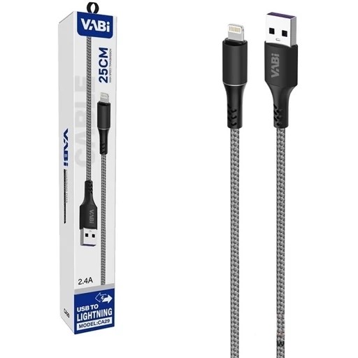 کابل پاوربانک لایتنینگ وابی مدل Vabi CA29